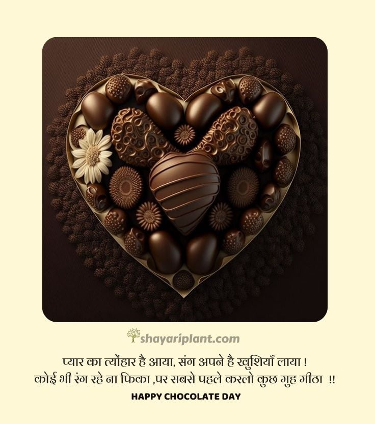 Chocolate Day Quotes In Hindi